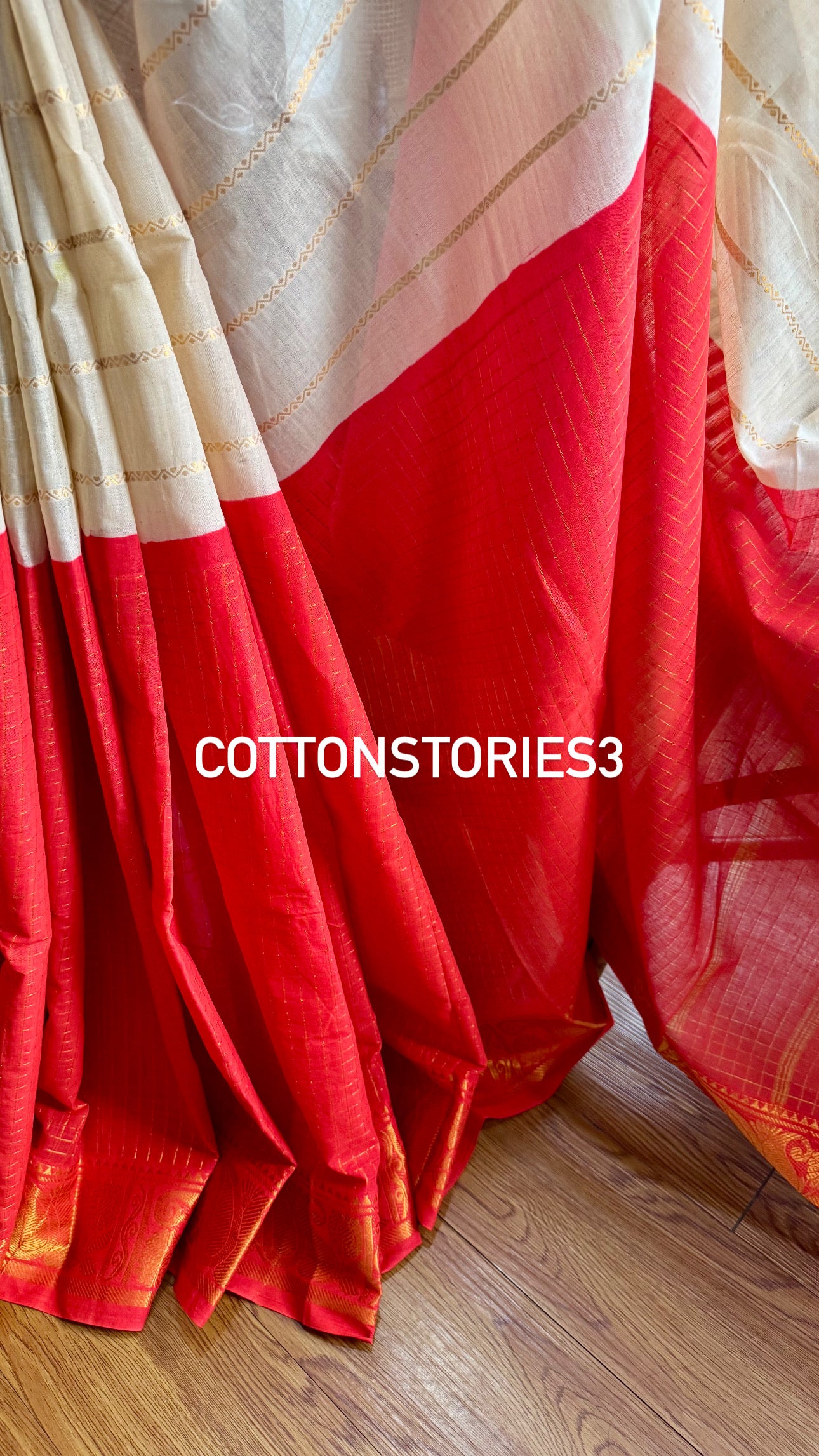 Yin yang sungudi saree