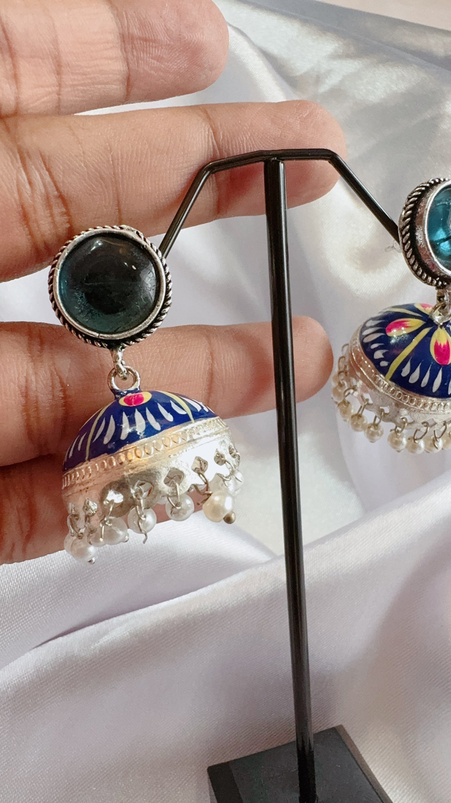 Hand Painted Jumka