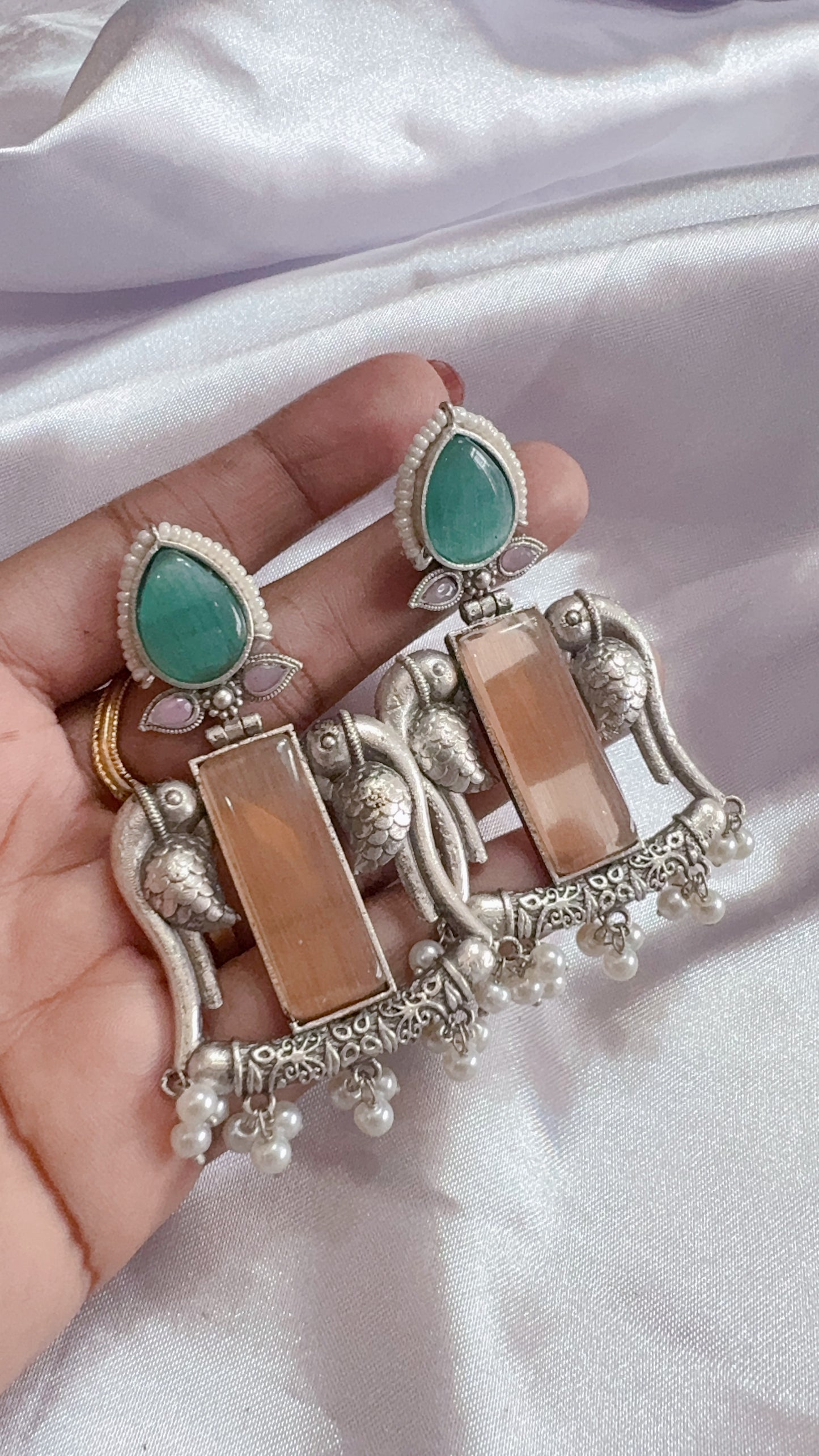 Desinger / statement earrings