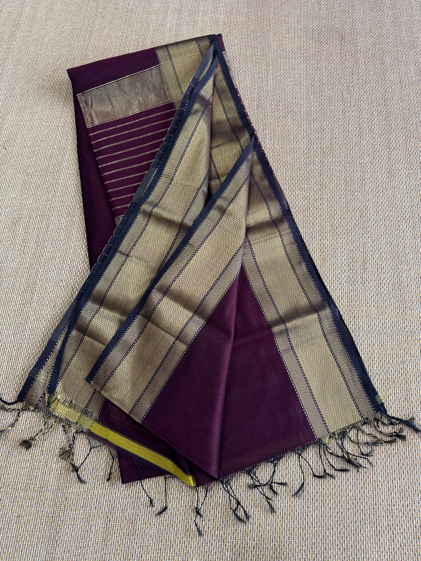 Pure Handloom Maheswar Silk Cotton Saree