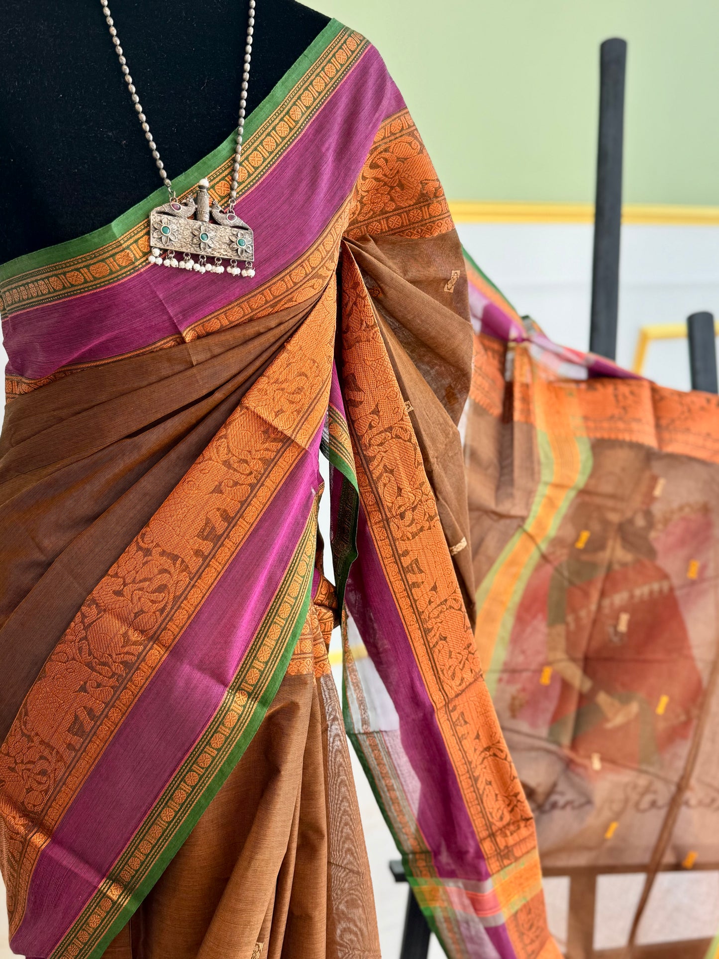 Chettinadu Cotton Saree