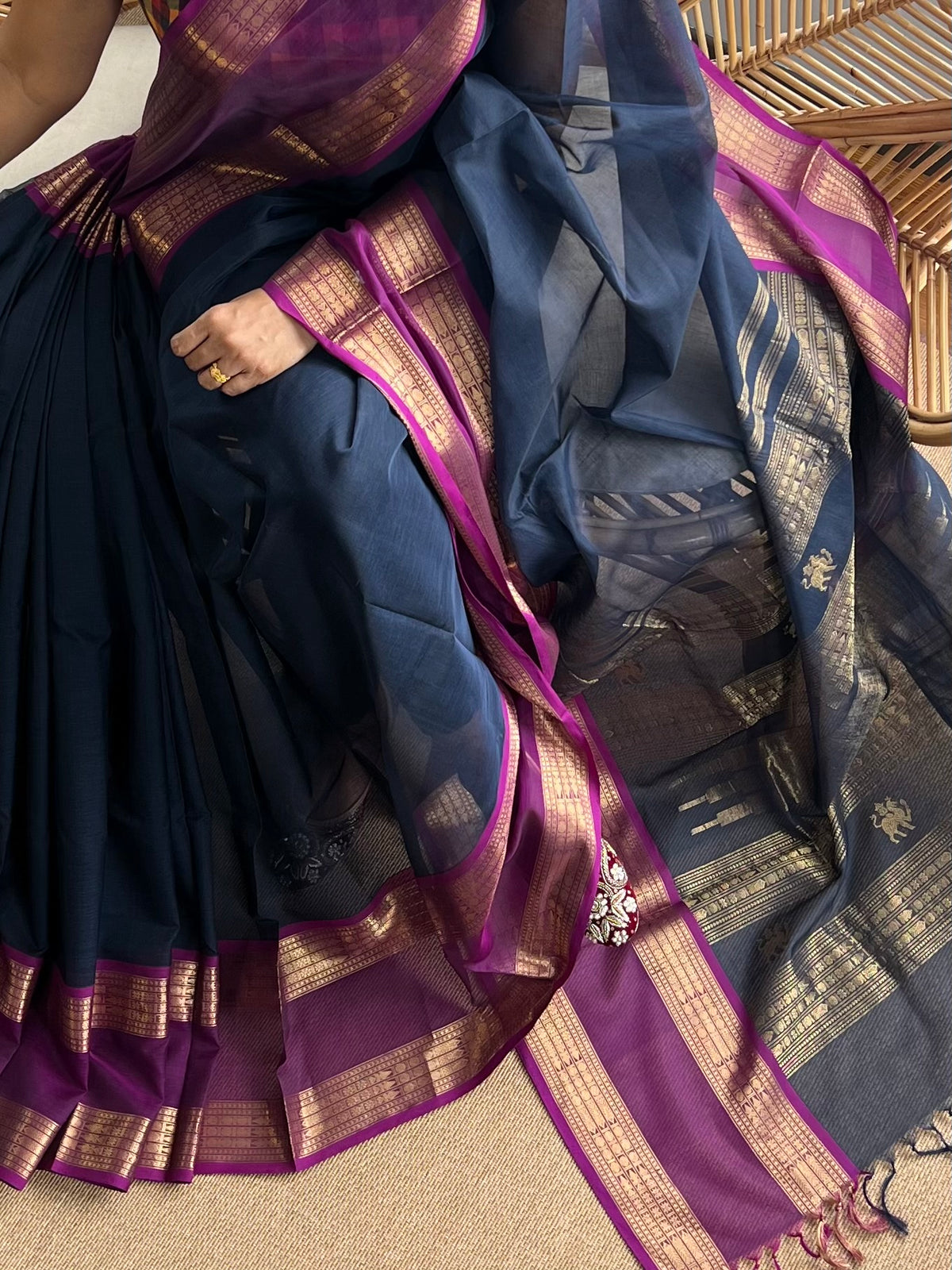 Luxury Silk Cotton saree