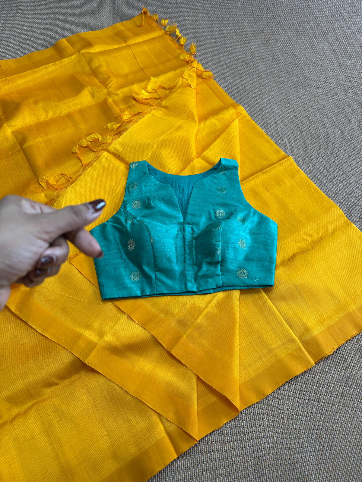 Thoorigai - silk saree blouse