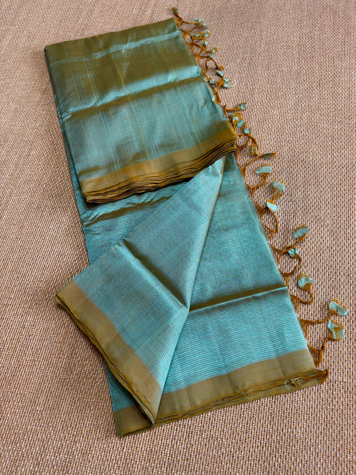 Pure Handloom Mangalagiri Pattu by cotton saree