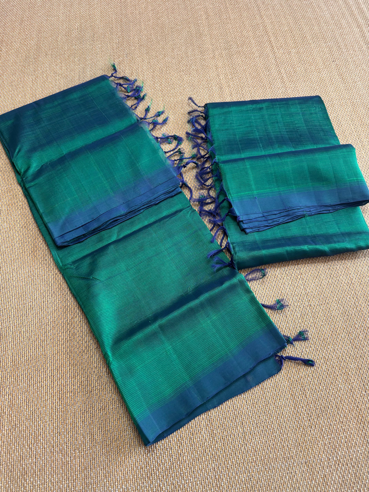 Pure Handloom Mangalagiri Pattu by cotton saree
