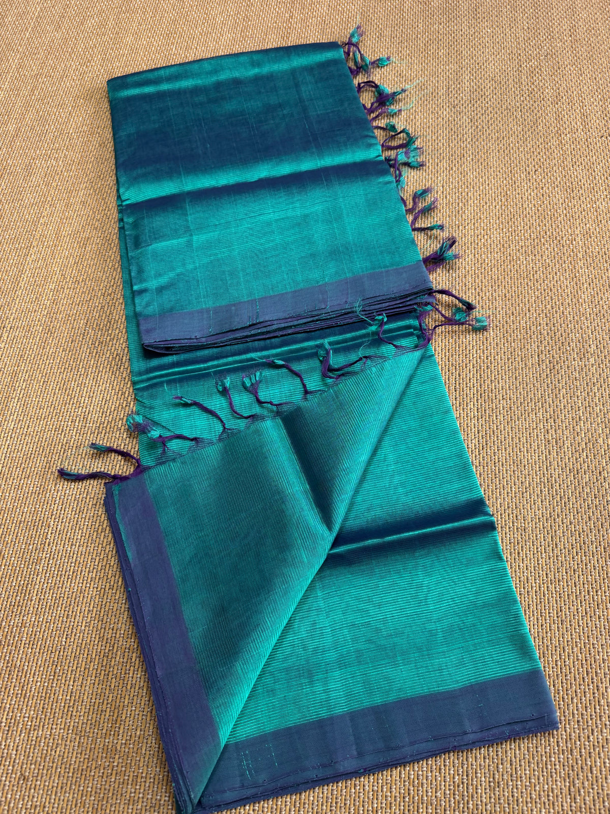 Pure Handloom Mangalagiri Pattu by cotton saree