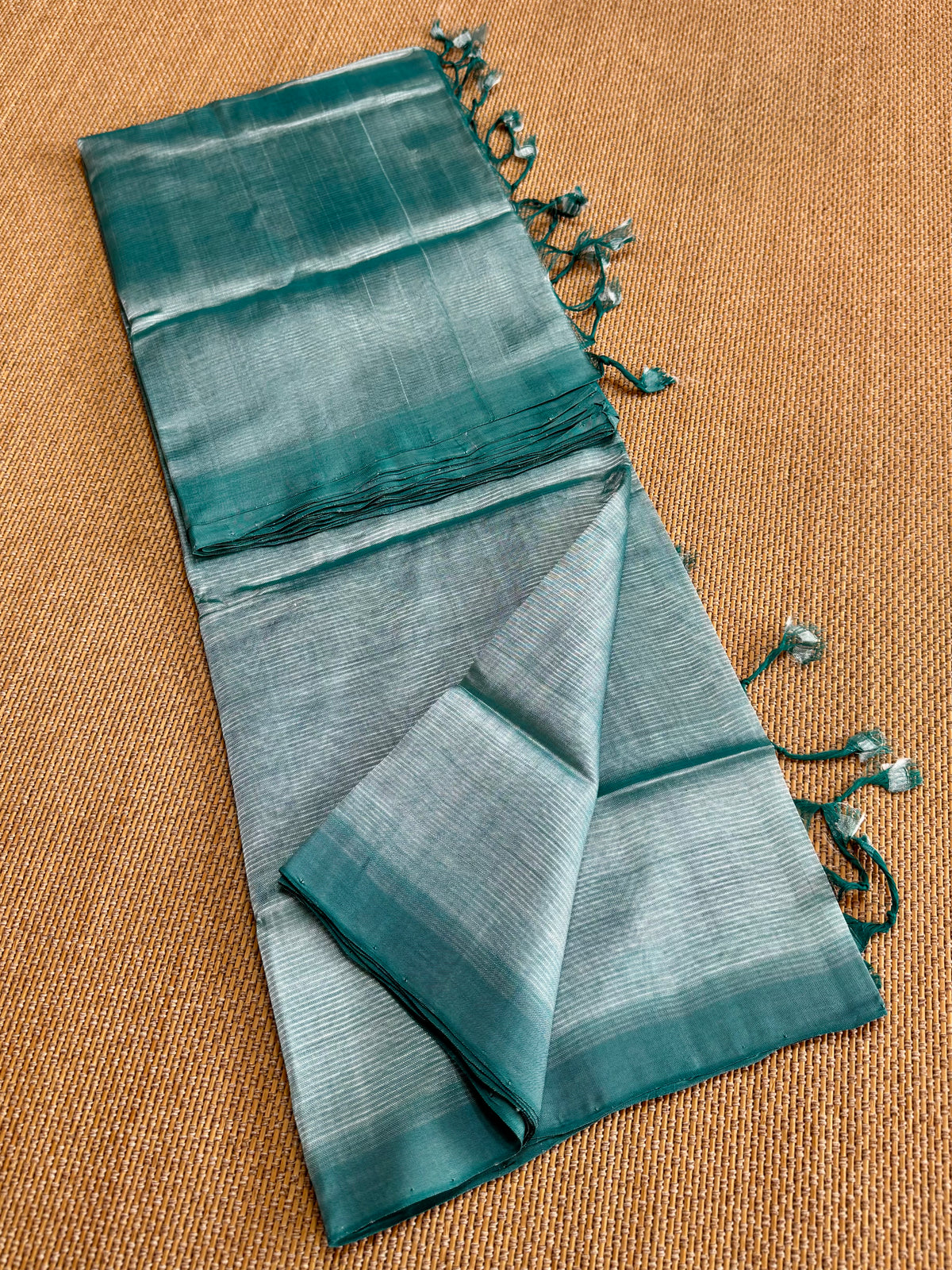 Pure Handloom Mangalagiri Pattu by cotton saree