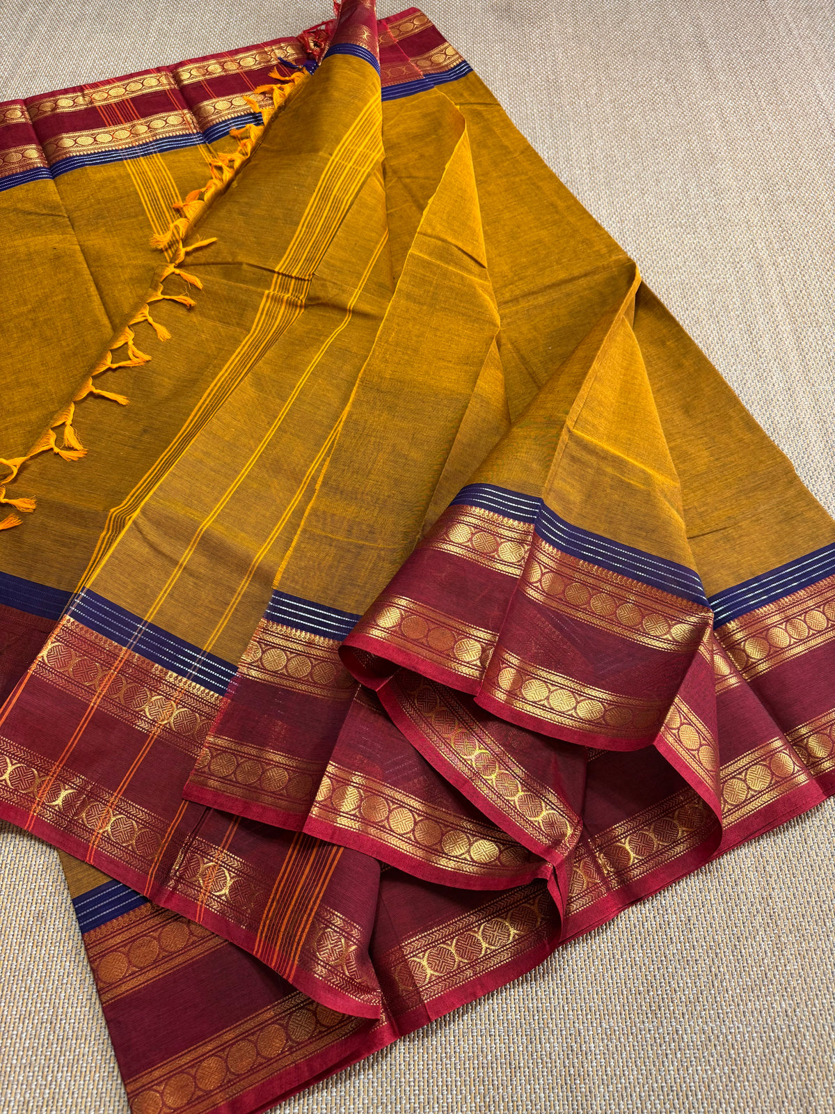 100 Counts Chettinadu Cotton Saree