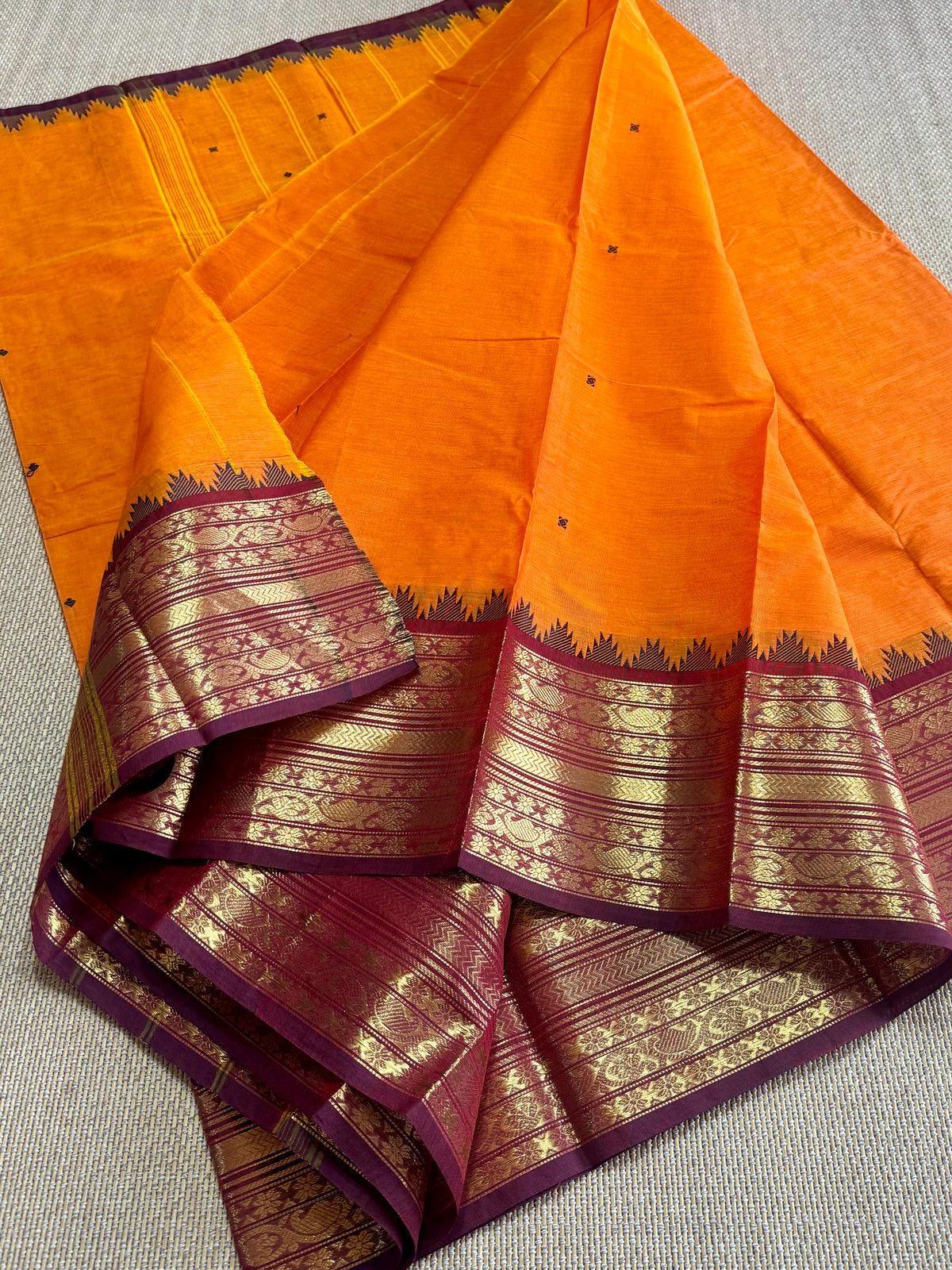 100 Counts Chettinadu Cotton Saree