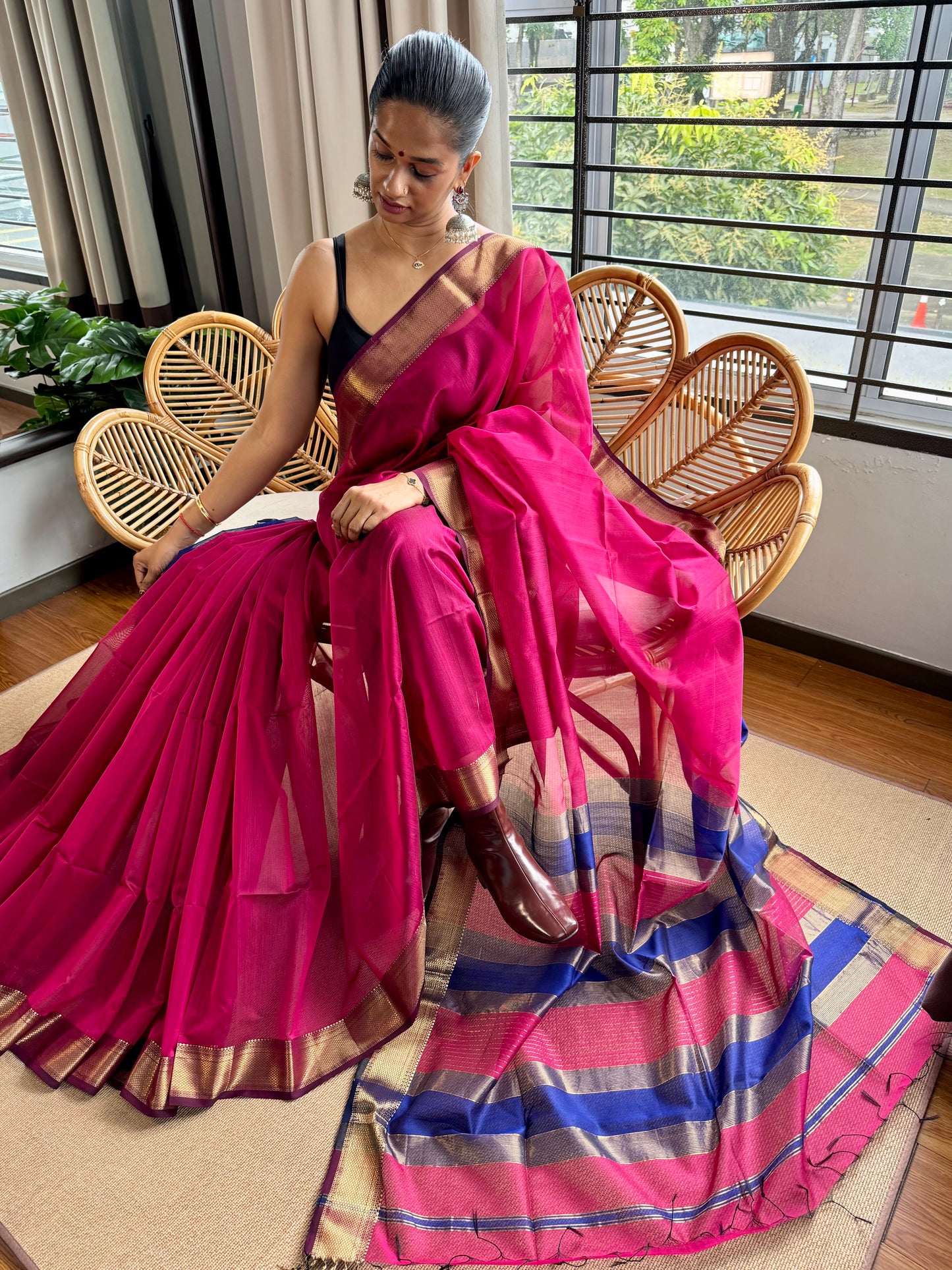 Classic Maheswar silk cotton saree