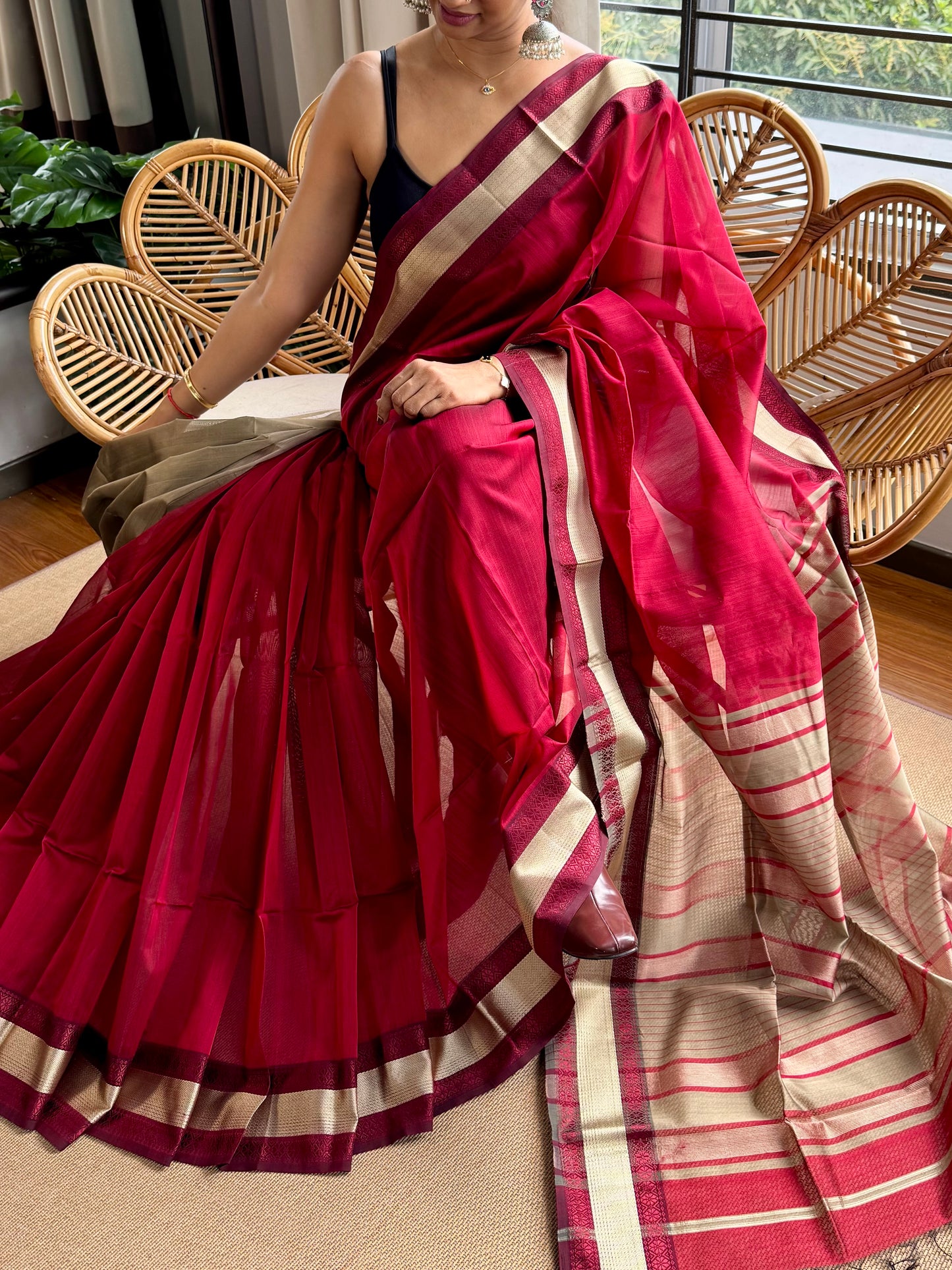 Classic Maheswar silk cotton saree