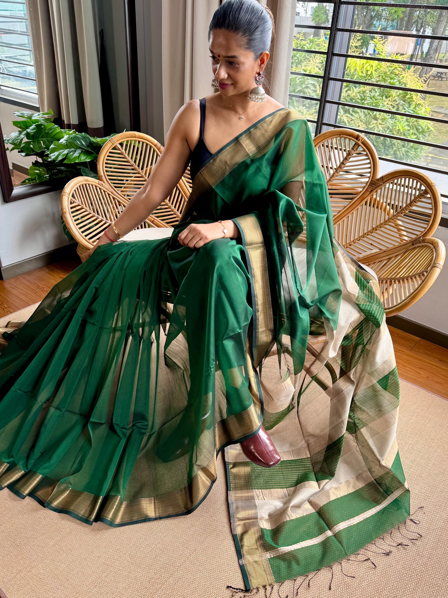 Classic Maheswar silk cotton saree