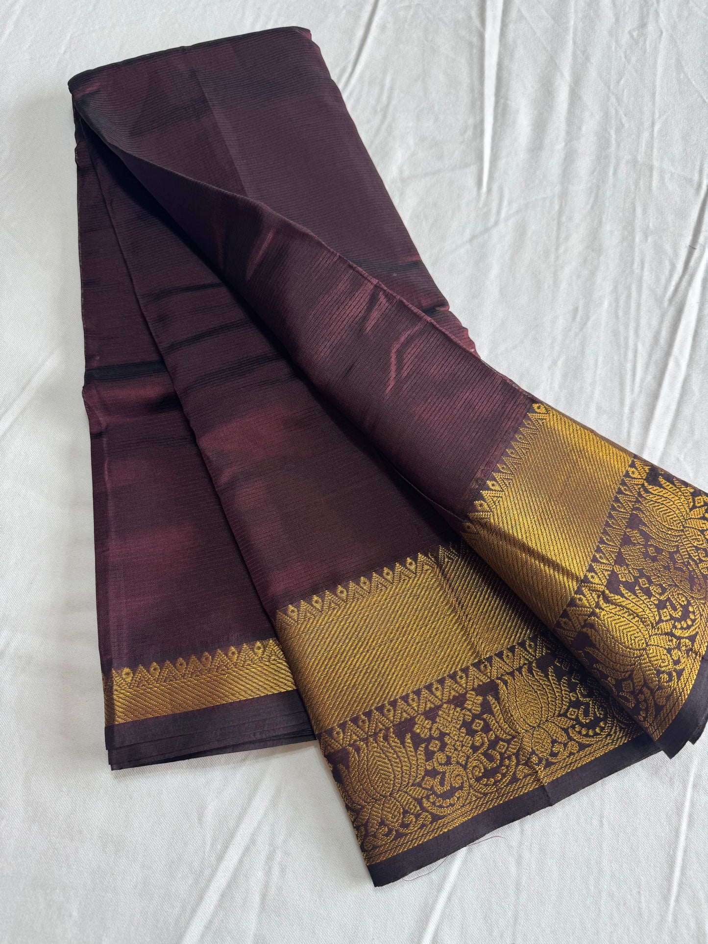 Mangalagiri Pattu by cotton saree with kanchi border