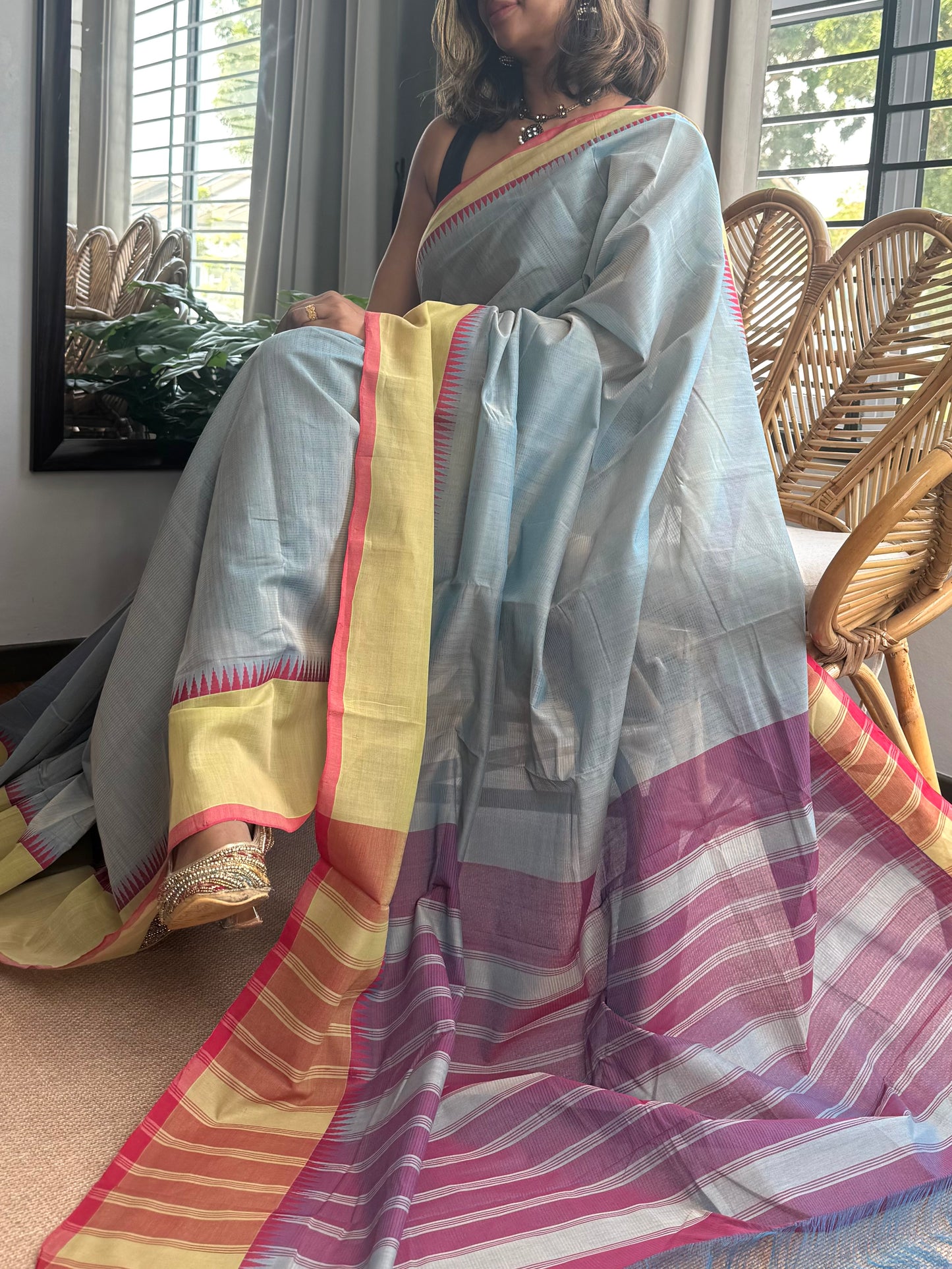 MAnglagiry Cotton Saree
