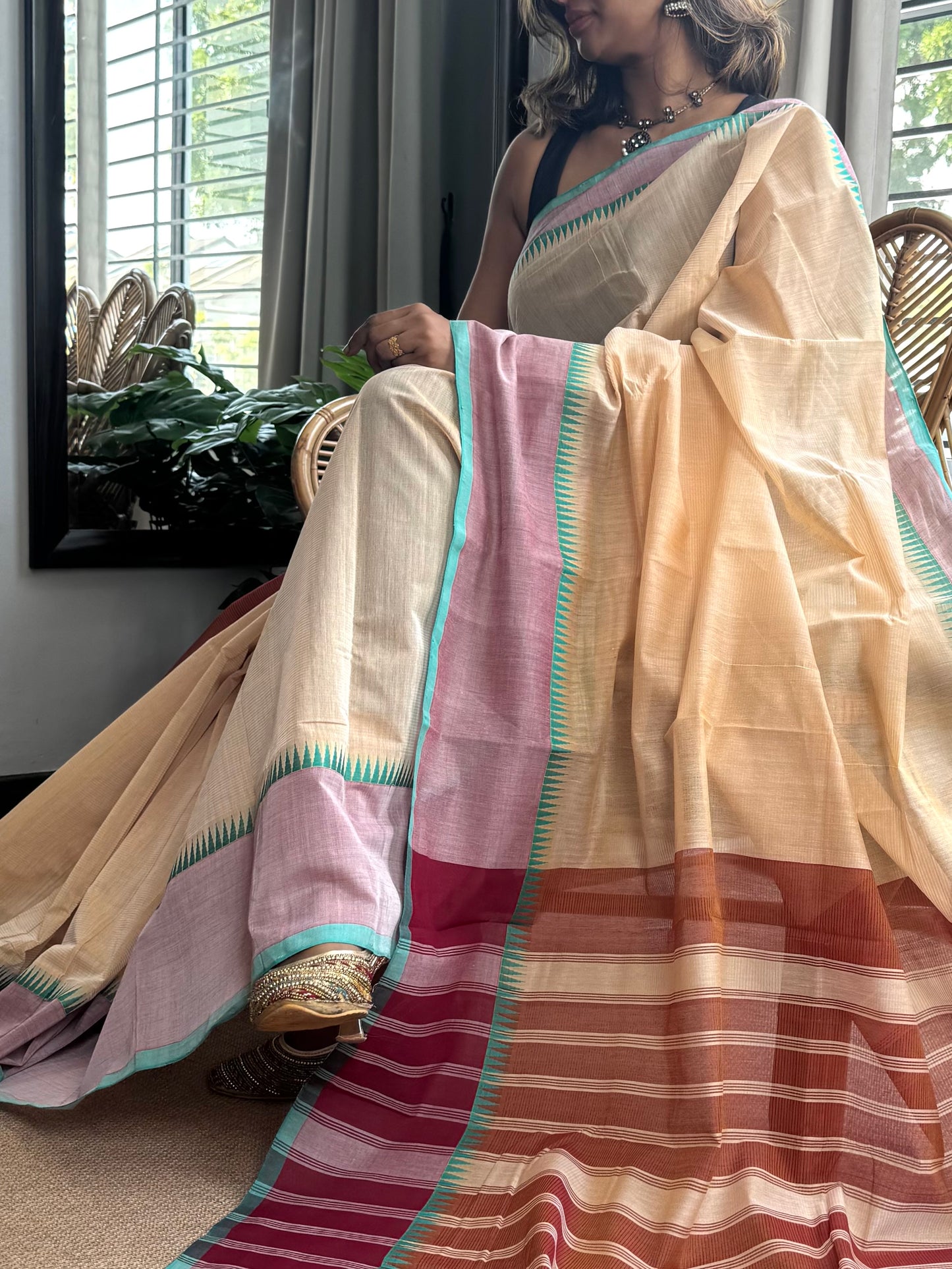 MAnglagiry Cotton Saree