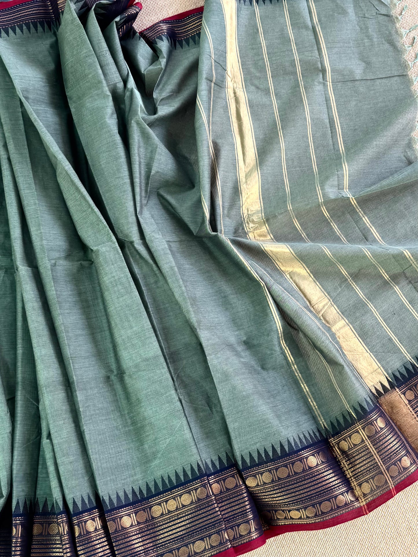 100 Counts Chettinadu Cotton Saree
