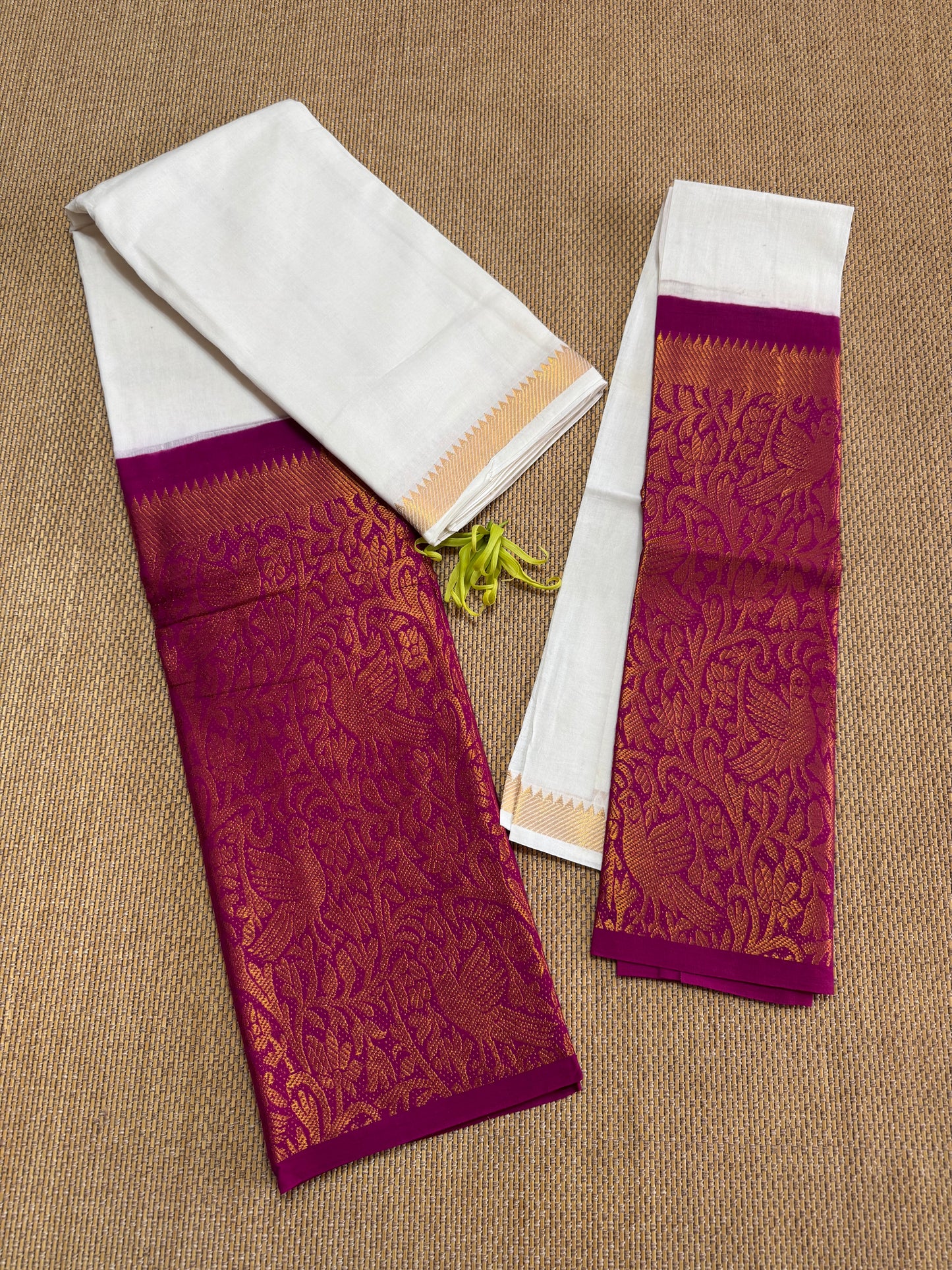Madurai Vanasinggaram Cotton Saree