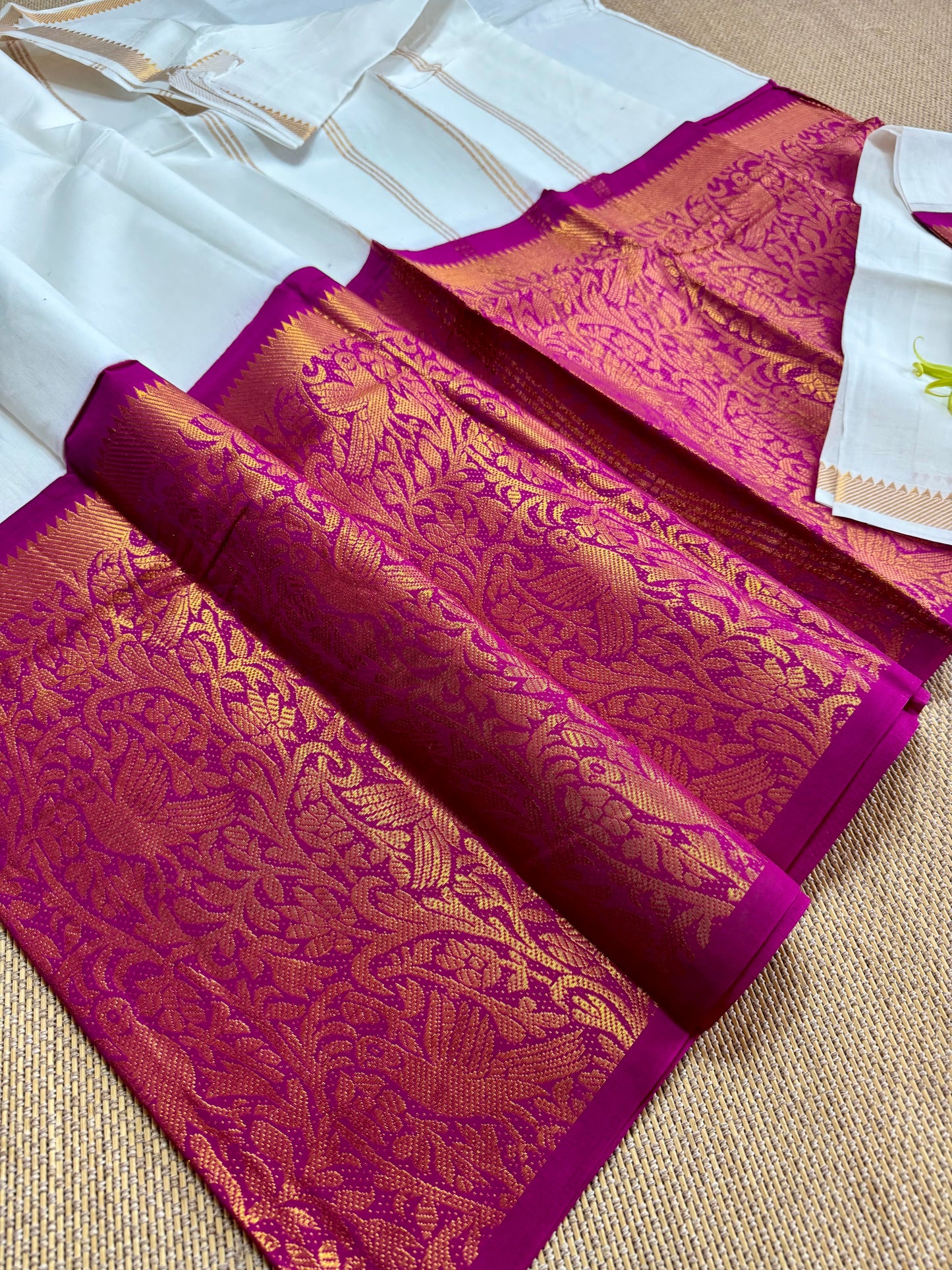 Madurai Vanasinggaram Cotton Saree