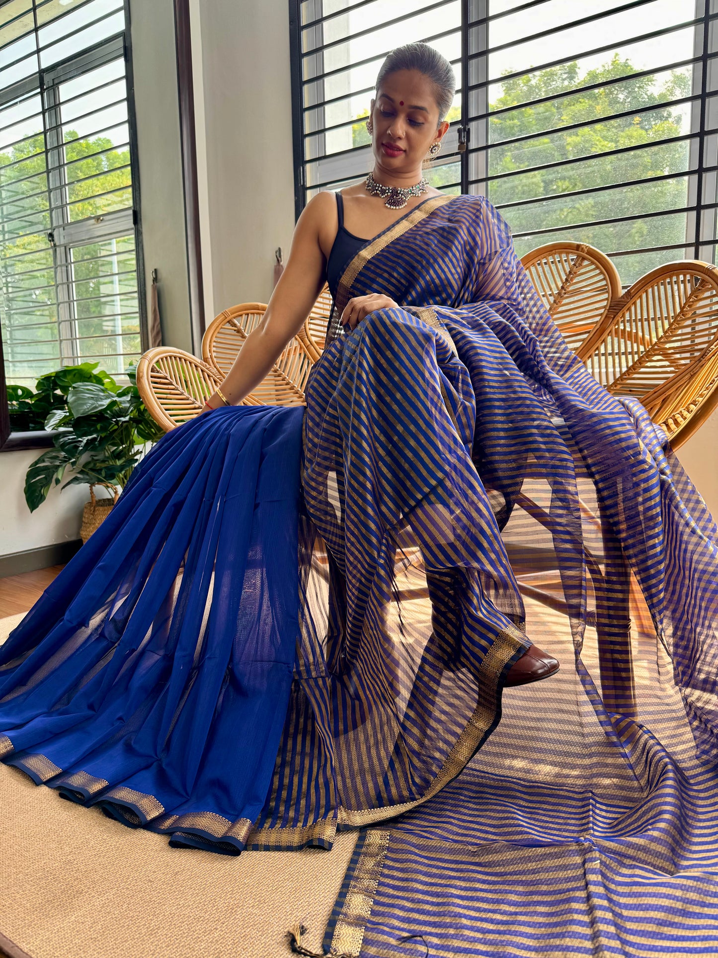 Maheswar silk cotton saree
