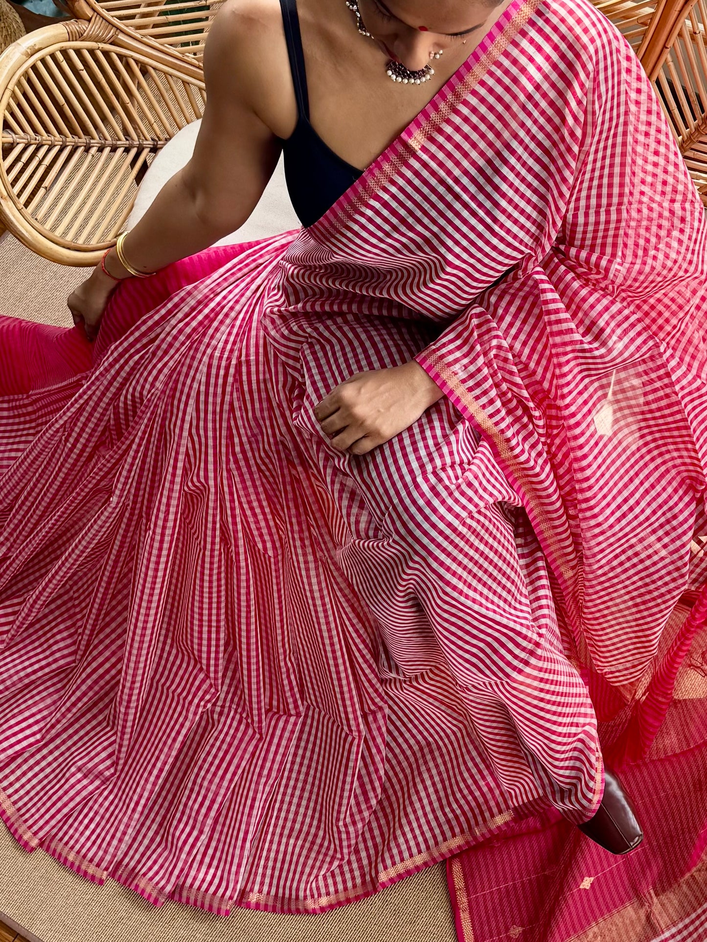 Maheswar silk cotton saree