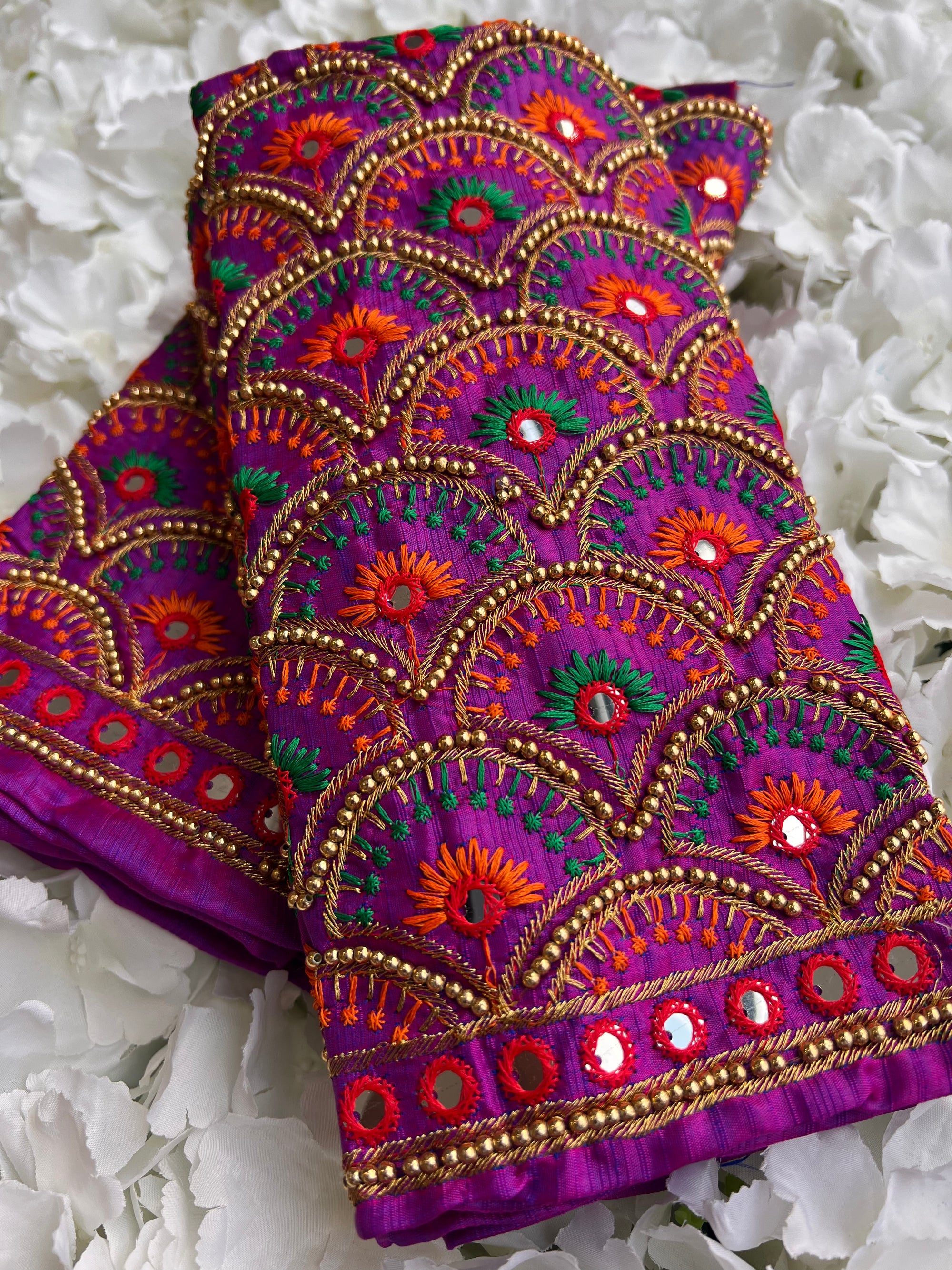 Aari or Embroidered Blouse piece