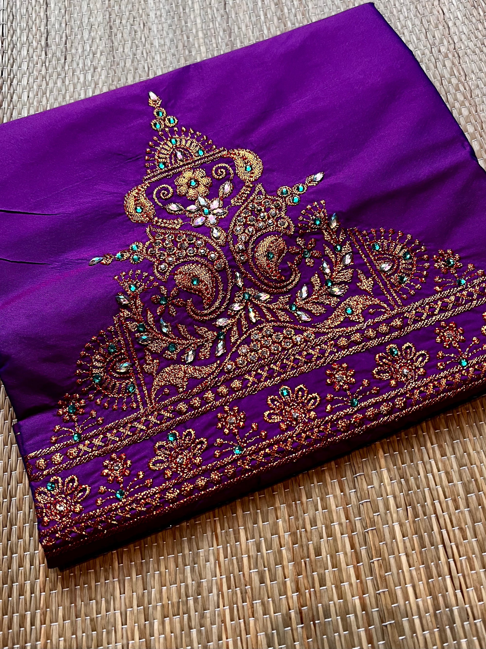 Aari or Embroidered Blouse piece