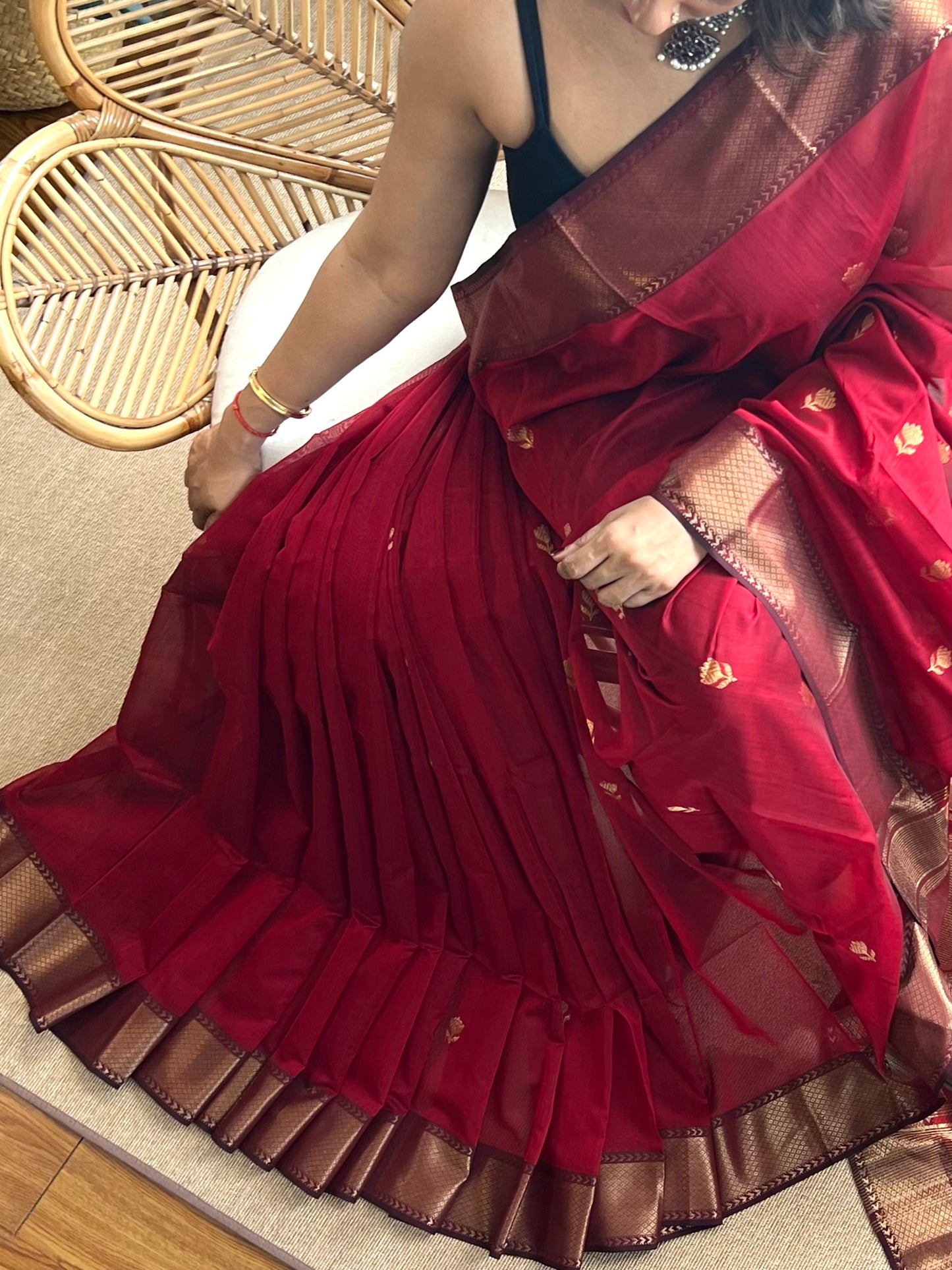 Maheswar silk cotton saree