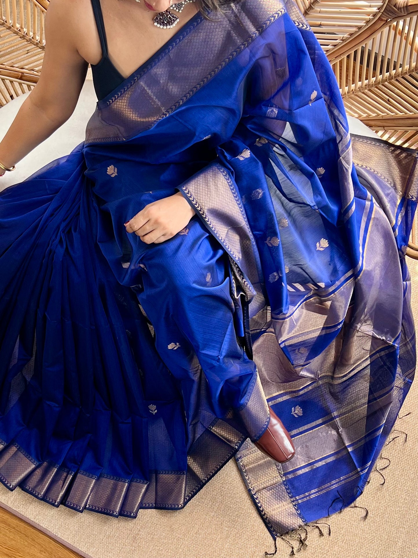 Maheswar silk cotton saree