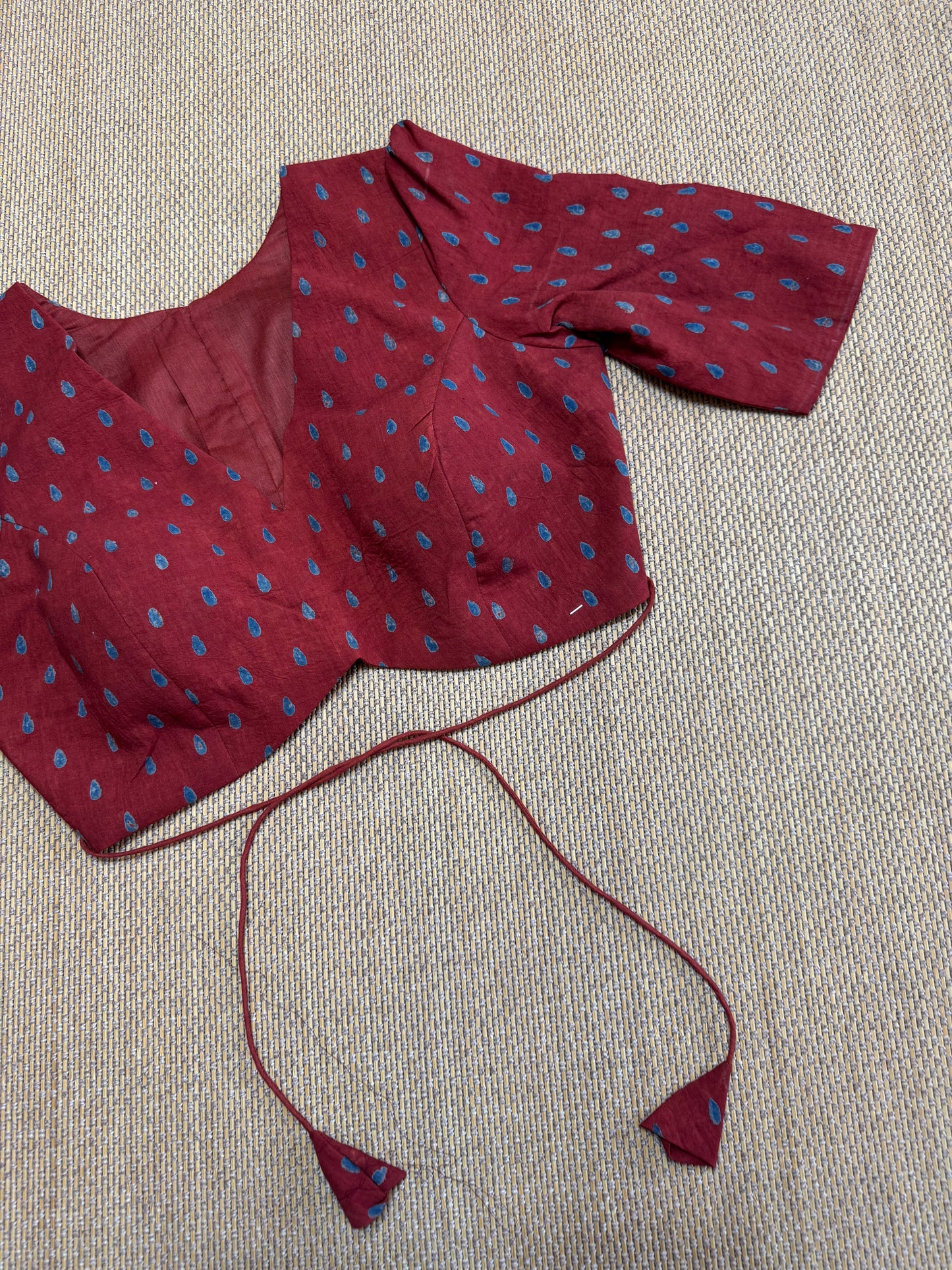 Artisan ready made saree blouse