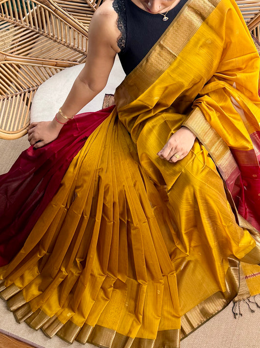 Classic Maheswar silk cotton saree