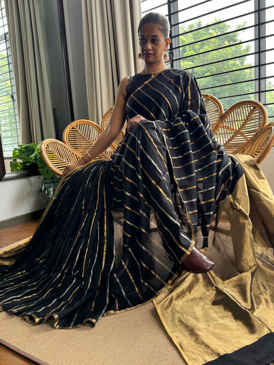 4 pedal loom Maheswar silk cotton saree