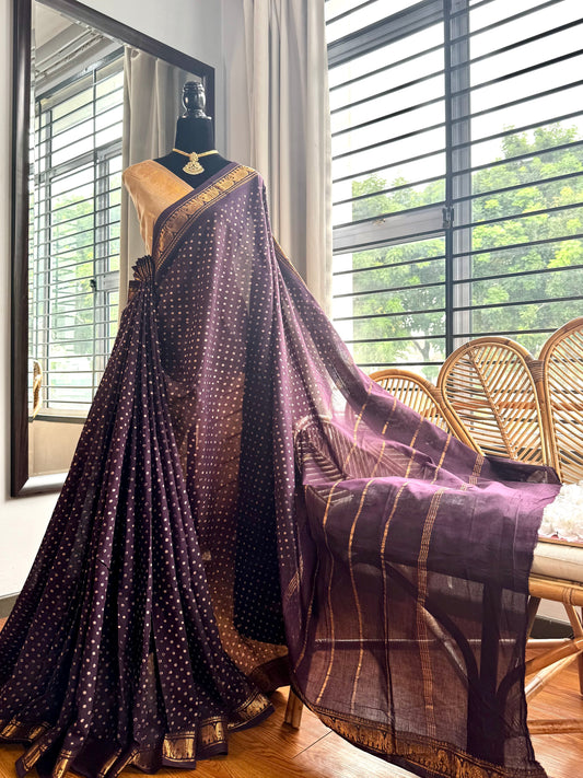 Sungudi cotton saree