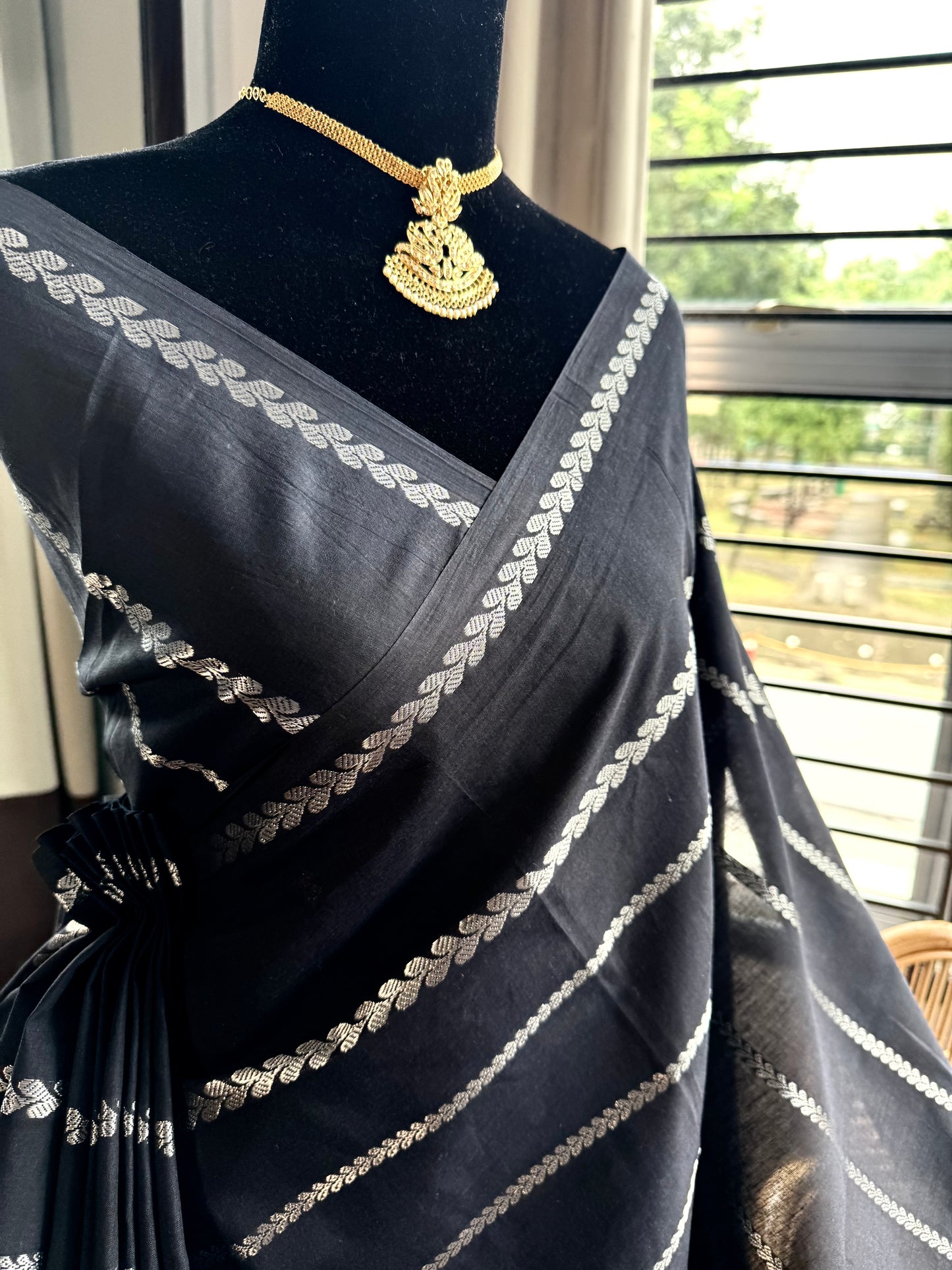 Sungudi cotton saree