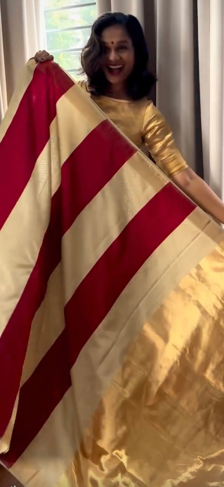 Zarigai - Pure Handloom Maheswar Silk Cotton Saree
