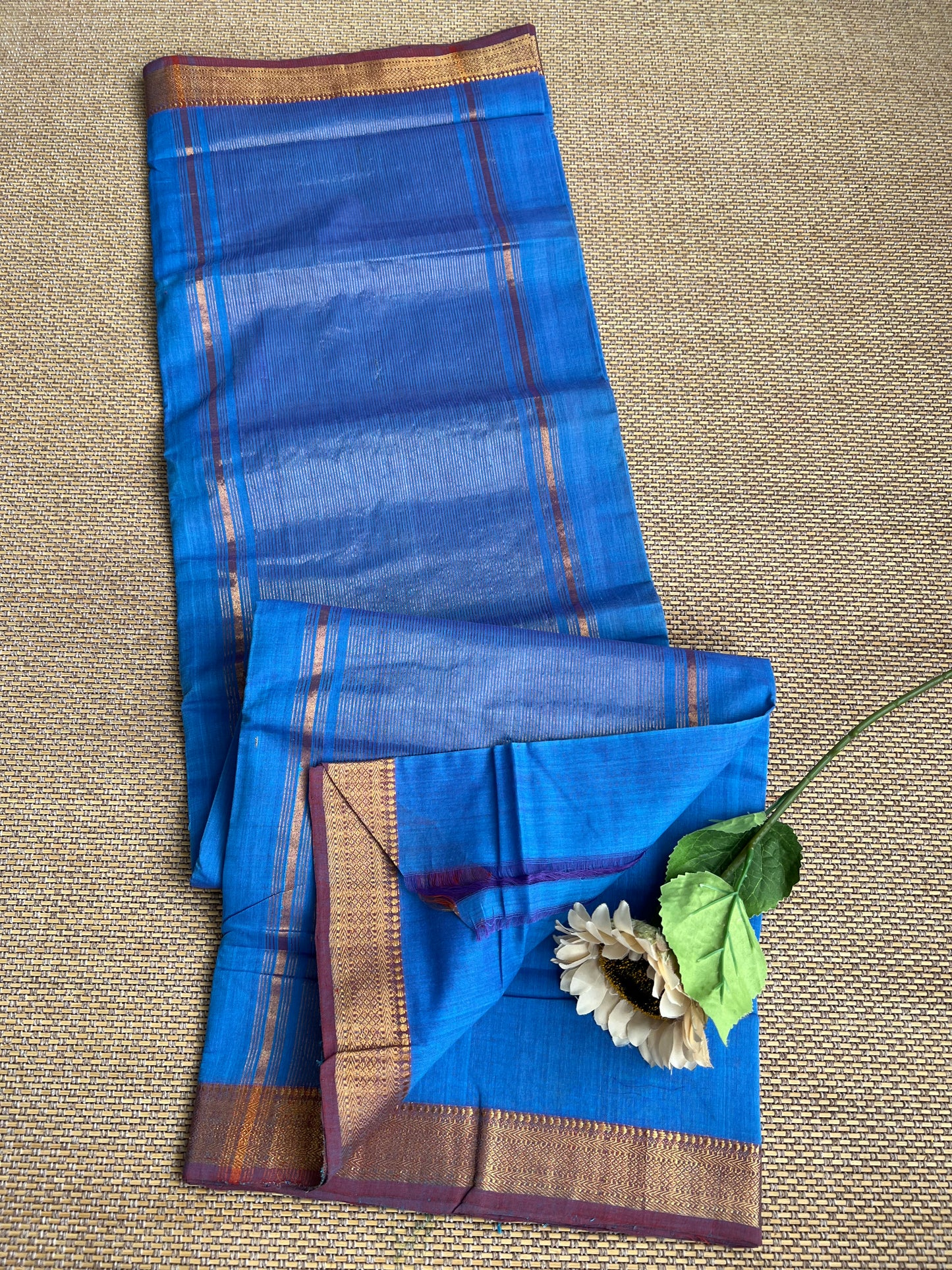 Handloom Mangalagiri Cotton Saree