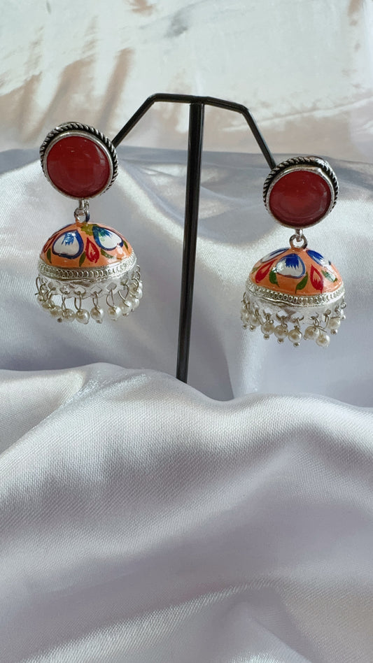 Hand Painted Jumka