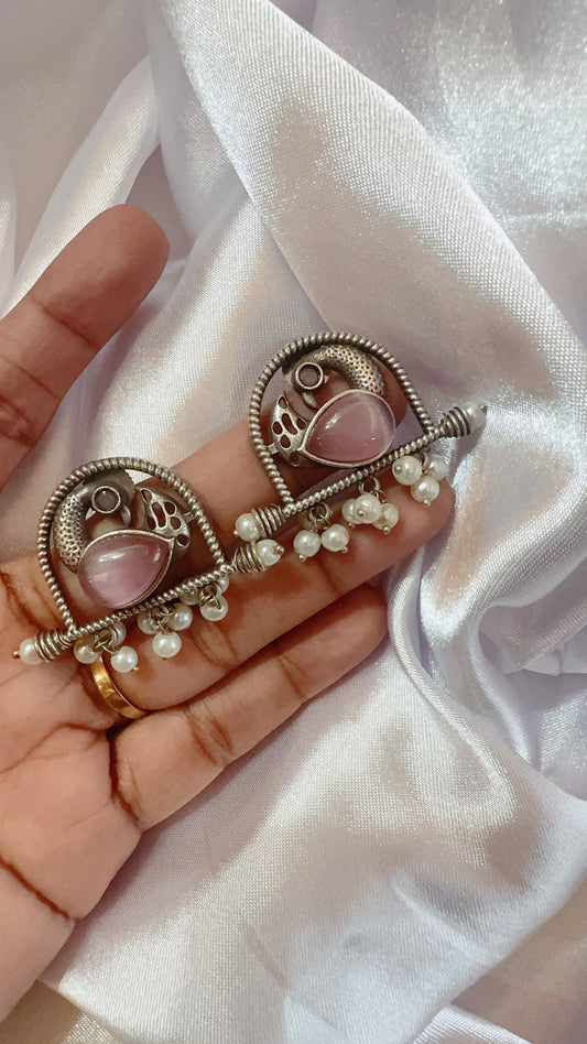 Lovely peacock earring