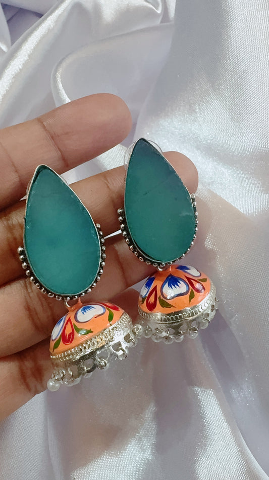 Hand Painted Jumka
