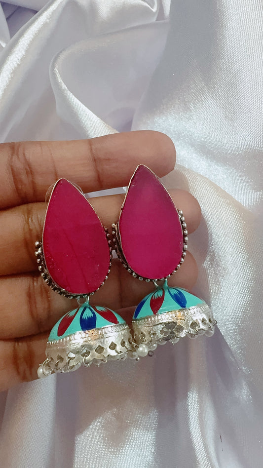 Hand Painted Jumka