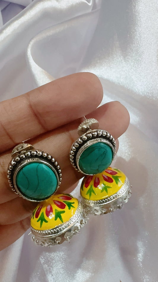 Hand Painted Jumka