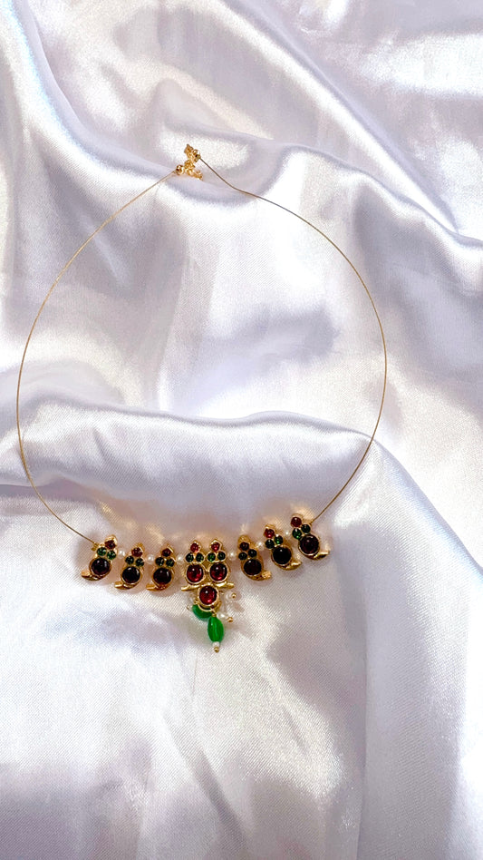 INVISIBLE MINIMAL ELEGANT HANDMADE NECKLACE