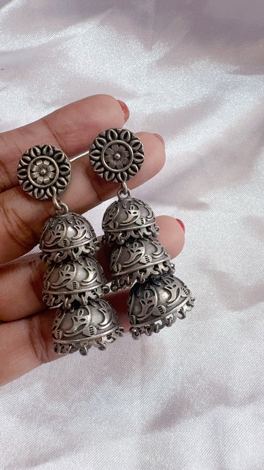 Lovely jumka earrings