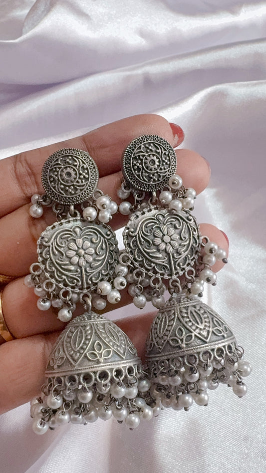 Lovely jumka earrings