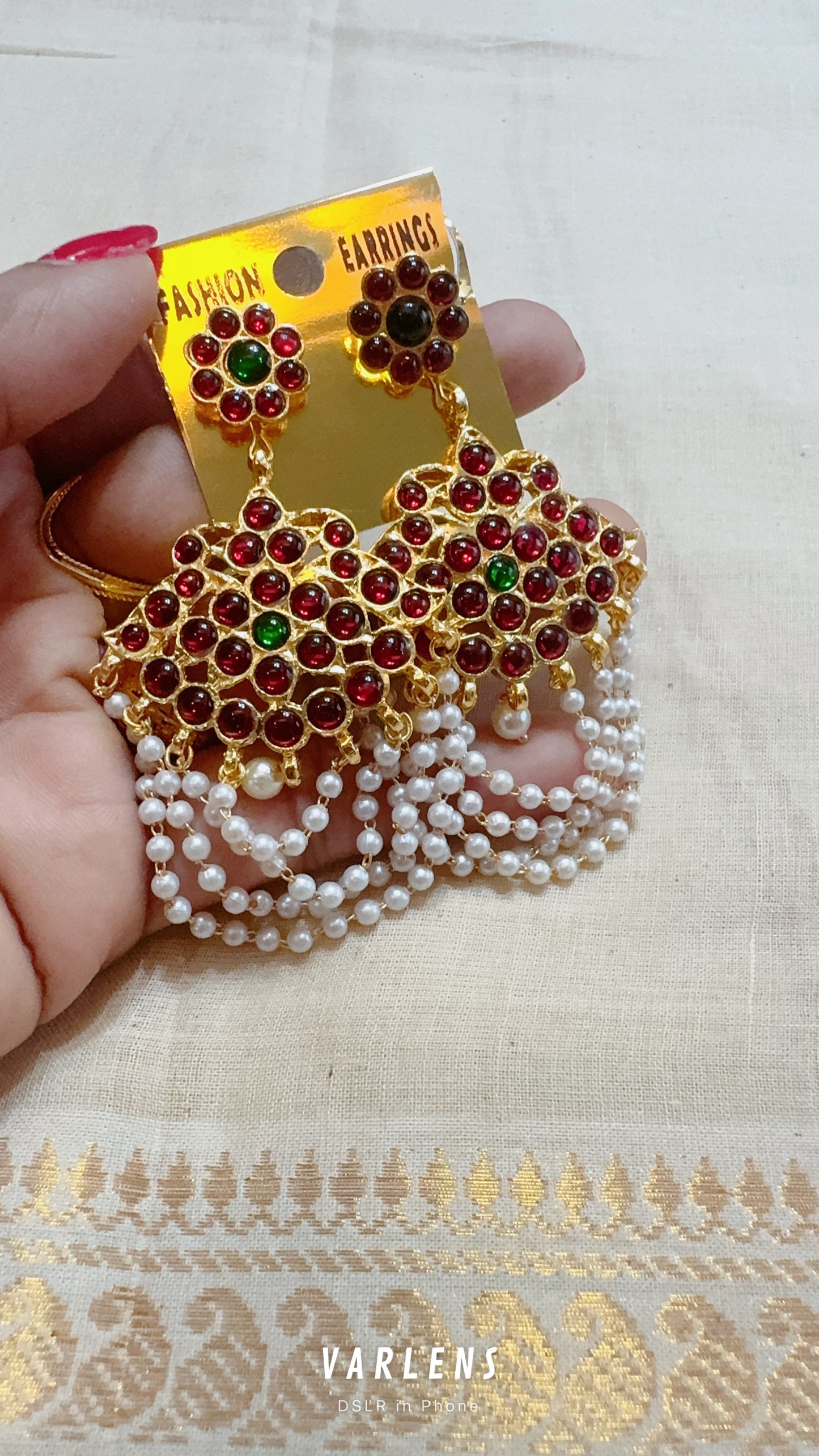 HANDMADE KEMP EARRINGS