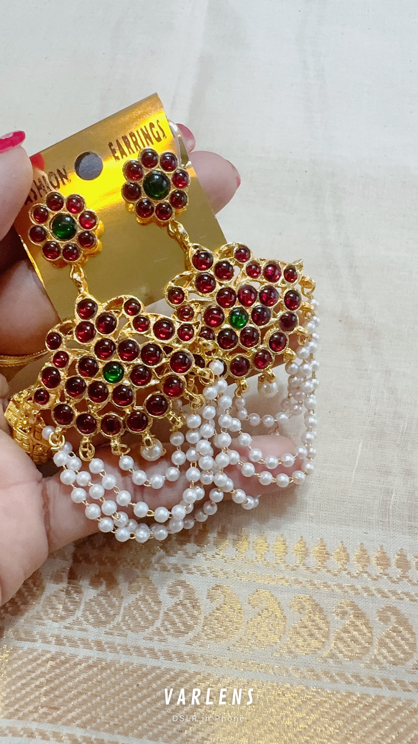 HANDMADE KEMP EARRINGS