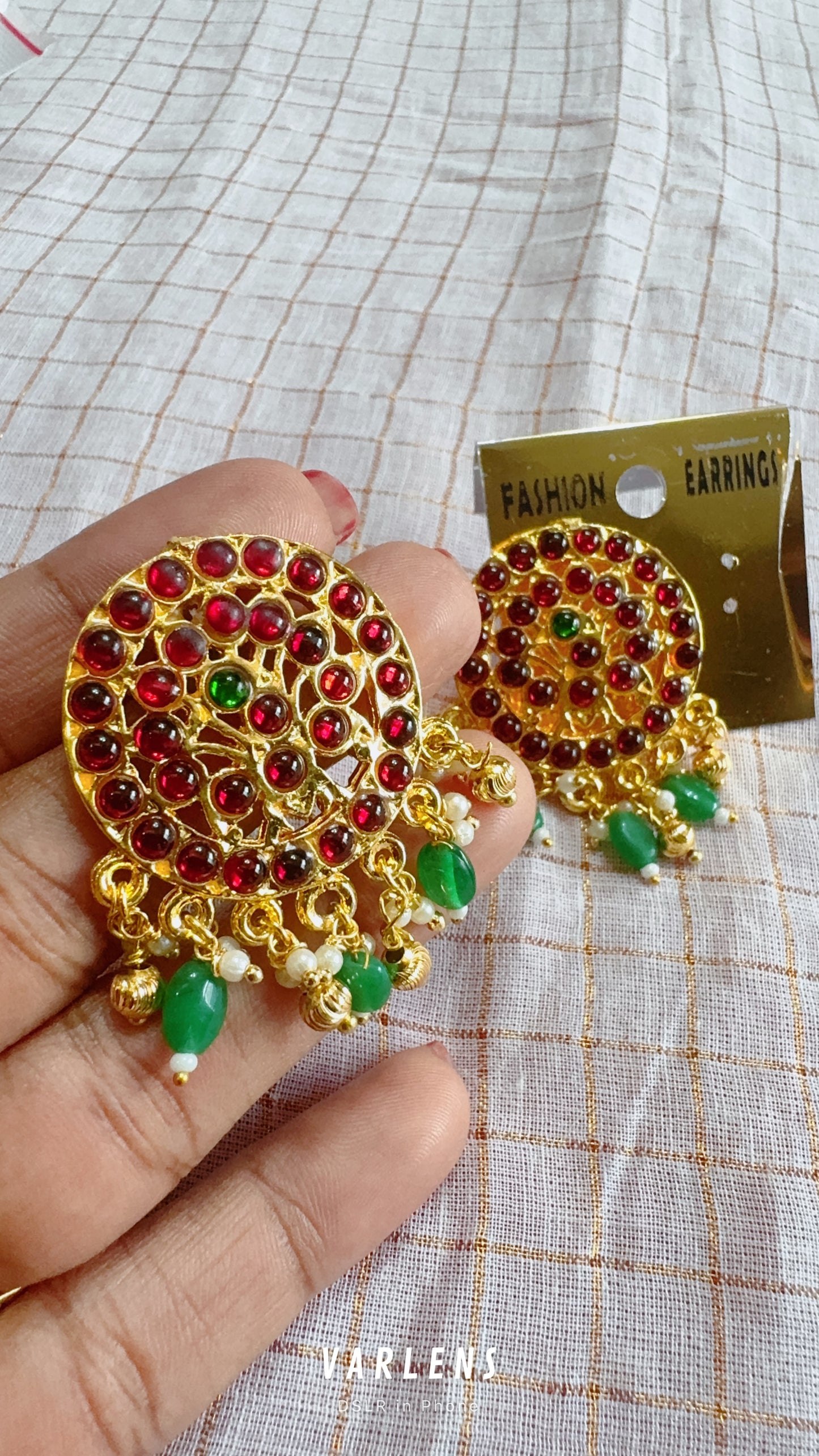 HANDMADE KEMP EARRINGS
