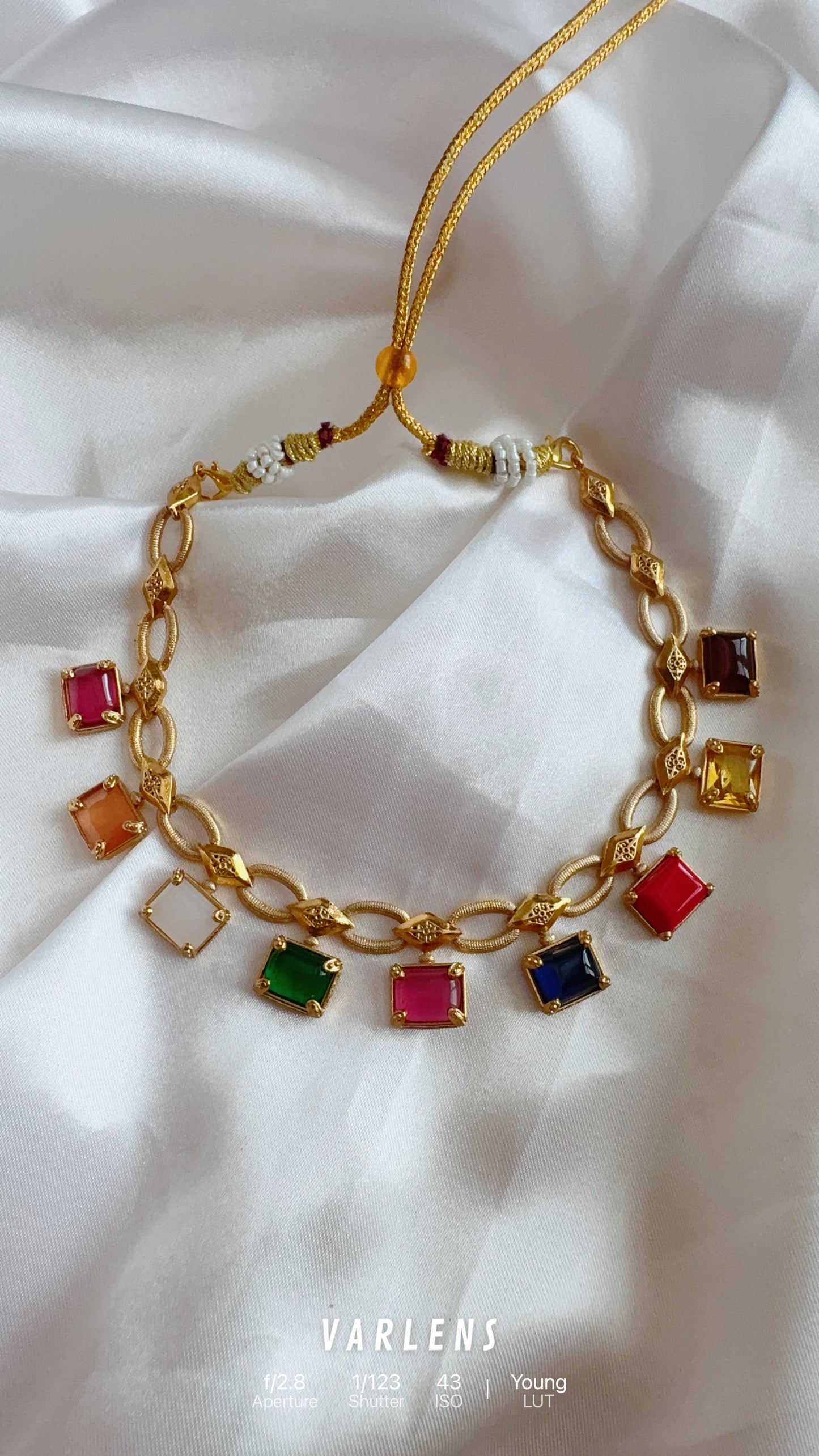 Stylish  neckwear and earrings