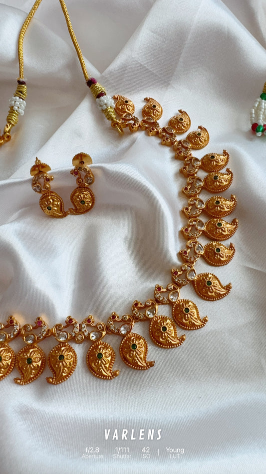 Traditional   neckwear and earrings