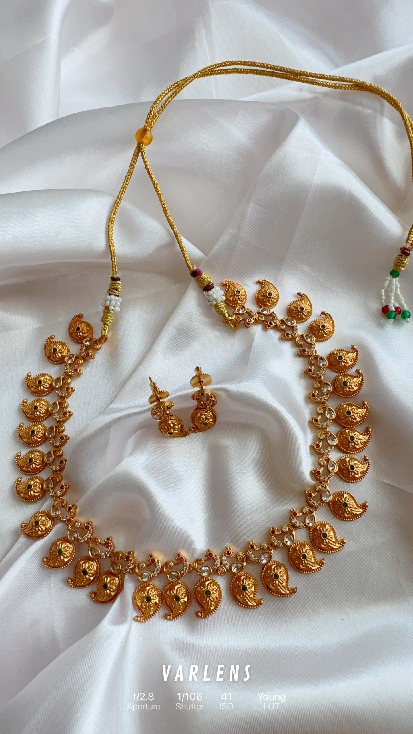 Traditional   neckwear and earrings