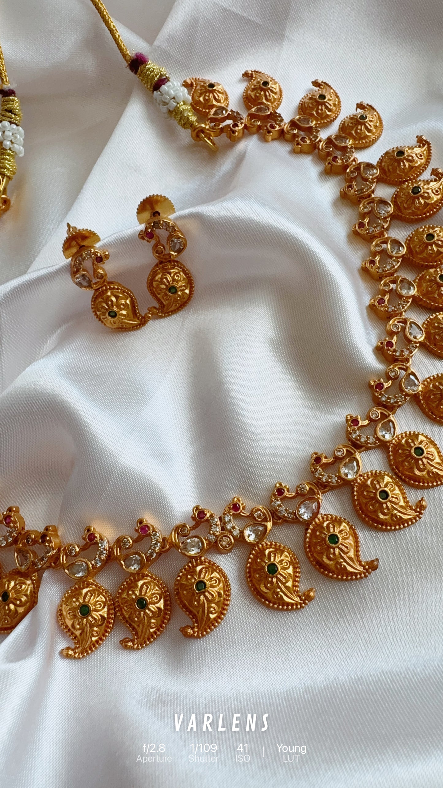 Traditional   neckwear and earrings